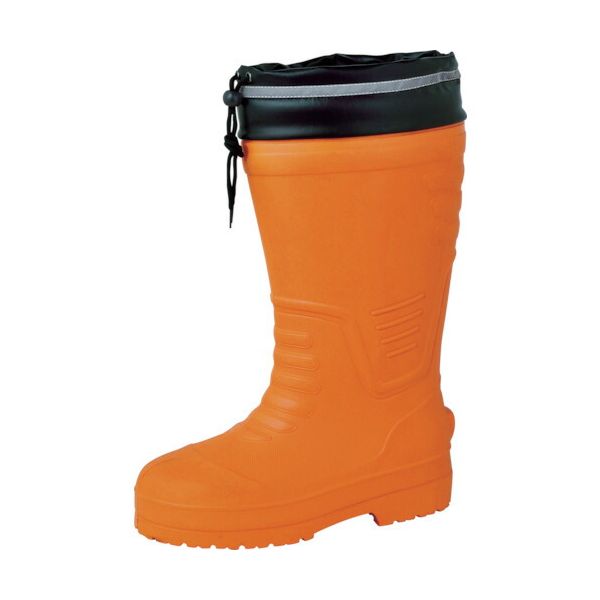 【即納在庫品】「直送」ジーベック 8571282M EVAめちゃ軽防寒長靴 85712 オレンジ M 85712-82-M XEBEC ..