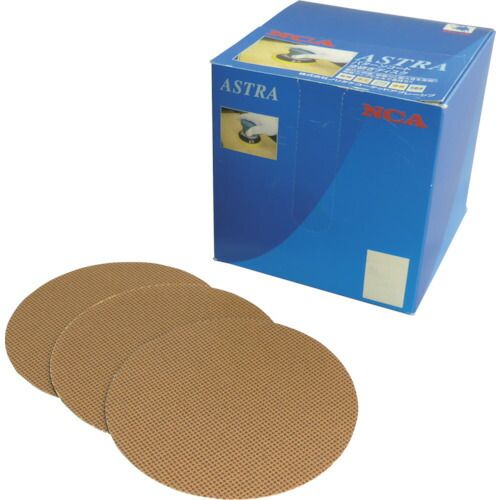 (LINEクーポン有)【即納在庫品】「直送」NCA A120D2AD125X0MGV00 アストラディスク マジックタイプ穴無 粒度＃120 100個入 ノリタケコーテッドアブレーシブ(4.0)