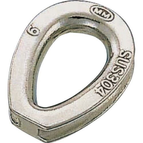 乐天商城 - 【即納在庫品】「直送」水本 A-1048 ステンレス　シンブル　使用ロープ径14mm A1048