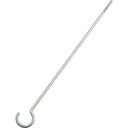Rakuten - 【即納在庫品】「直送」水本 A-2744 ステンレス ネジ付ロングSカン 線径4mm 全長250mm A2744 水本機械製作所 金物 フックパーツ 連結 178-4096 MIZUMOTO