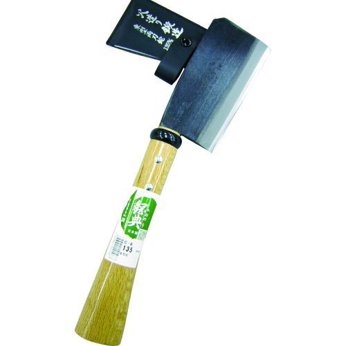 【即納在庫品】「直送」五十嵐刃物 C-8 両刃 東型ナタ鋼付 完全包装 C8