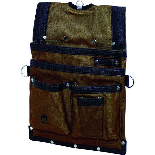 (LINEクーポン有)【即納在庫品】「直送」基陽 HM127-BR HUMHEM 24127型バック ブラウン KH KIYO ネイルバッグ HH