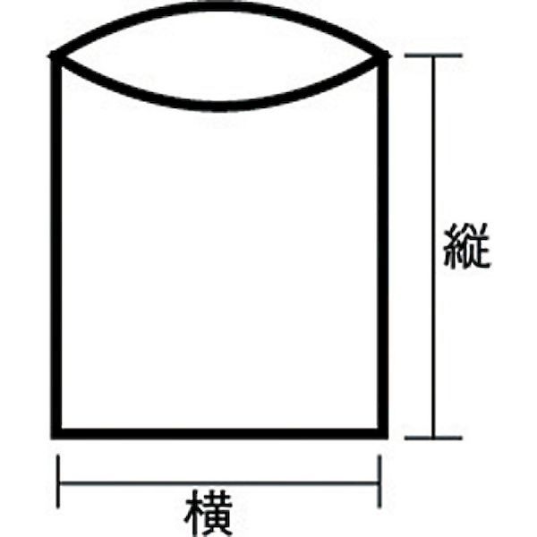 【即納在庫品】「直送」AYN0729 チャック付ポリ袋 ユニパック J−4 半透明赤 縦340×...