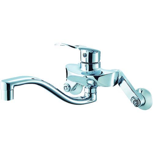 (LINEクーポン有)【即納在庫品】「直送」SANEI K1712EA-13 シングル混合栓 K1712EA13