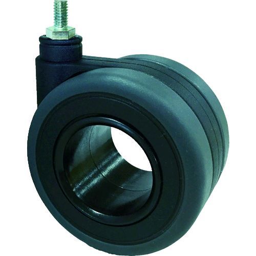 【即納在庫品】「直送」SAMSONG KOO-T-65 デザイン双輪キャスター Koo ネジ　自在　65mmKOOT65