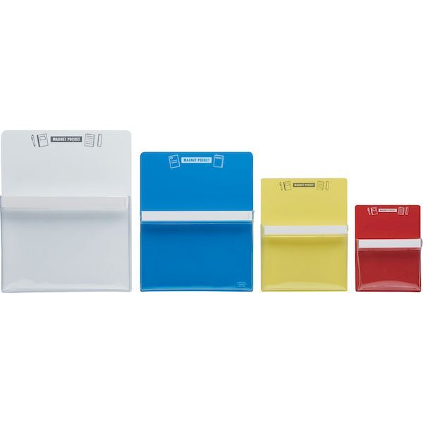 【即納在庫品】「直送」TRUSCO MGP-A6-W マグネットポケットA6用 白 MGPA6W tr-1609417 160-9417 白1609417