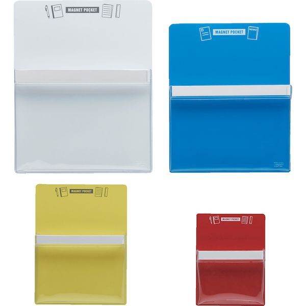 【即納在庫品】「直送」TRUSCO MGP-A6-W マグネットポケットA6用 白 MGPA6W tr-1609417 160-9417 白1609417