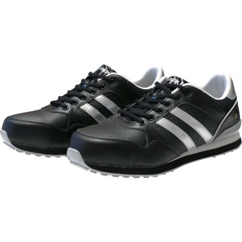 【あす楽対応】「直送」シモン NS811BSV-28.0 耐滑プロテクティブスニーカー NS811 28．0cm ブラック／シルバーNS811BSV28.0 ブラック シルバー Simon