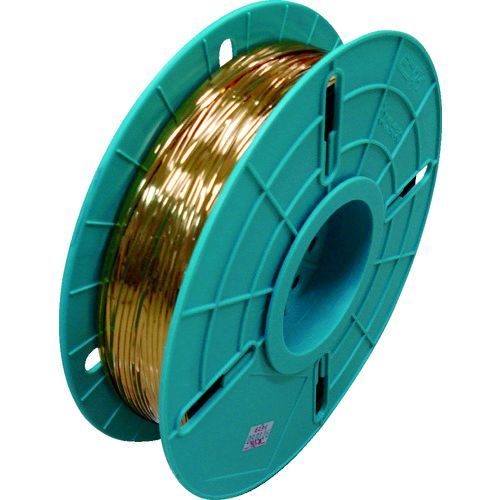 【即納在庫品】「直送」共和 QK750T11D PETリール巻 ダイヤ巻き 金 4mm×750M