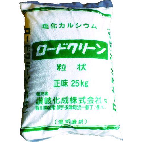 【特長】●雪や氷の上に直接散布するだけで素早く溶かす即効性の融雪剤です。【用途】●雪や氷のスリップ防止に。【仕様】●容量(kg)：25●色：白【材質／仕上】●塩化カルシウム【原産国】日本