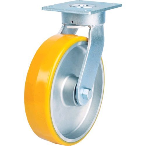 Rakuten - 【即納在庫品】「直送」SAMSONG　CASTER TP6657PALPBB 重荷重用 耐熱ウレタン車 メンテナンスフリー 自在 125mm