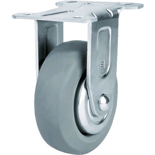 乐天商城 - 【即納在庫品】「直送」SAMSONG TP5050R-01-MIR-TG 高弾性ゴムキャスター　固定　MIRゴム車　127mmTP5050R01MIRTG