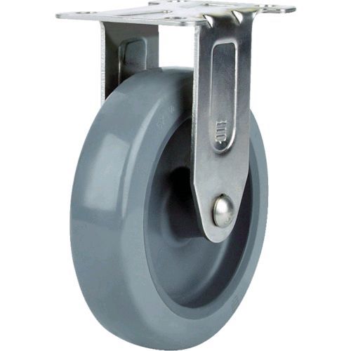 【即納在庫品】「直送」SAMSONG TP5130R-01-PLY ステンレスキャスター 固定 ウレタン 75mm TP5130R01PLY