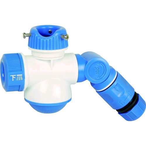 【即納在庫品】「直送」TRUSCO TSDPL シャワー付き分岐蛇口ダブルポート TRUSCOシャワー付き分岐蛇口ダ..