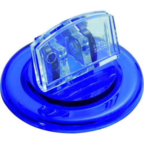 【即納在庫品】「直送」ミツヤ UC-5-TBU U型カード立丸 透明青 M17434 UC5TBU