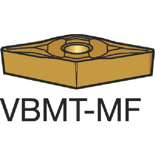 樂天商城 - 【即納在庫品】「直送」サンドビック SV VBMT110304-MF1125 【10個入】 コロターン107　旋削用ポジ・チップ　1125　COATVBMT110304MF87161125