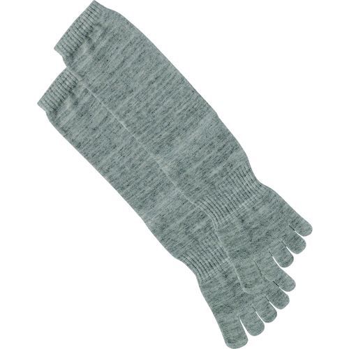 【即納在庫品】「直送」ミドリ安全 VERDE SOCKSEKS-5Y-GY-M ベルデソックスeks 5本指 グレー M VERDESOCKSEKS5YGYM 長時間作業における足の臭いムレ対策