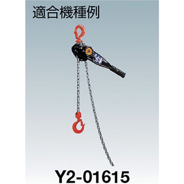 iDECA 楽天市場店の【即納在庫品】「直送」象印 YY2008001 Y2−0．8t用上フックセット YY2−008001 YY2-008001 象印チェンブロック ELEPHANT 4937510978535 1S｜アングル2