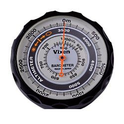 【11/25限定!抽選で最大100%ポイントバック】ビクセン 46811-9 高度計AL 468119 Vixen 気圧計 天気センサー表示付 アネロイドタイプ...
