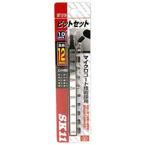 【人気商品】SK11・12mmビット 10本組