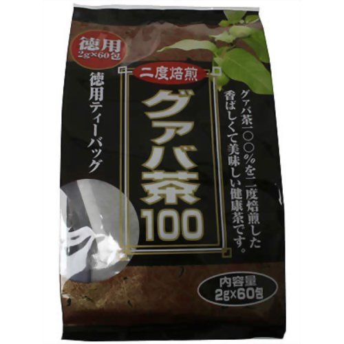 ユウキ製薬 グァバ茶100 徳用 2g×60包