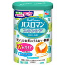 バスロマン スキンケア Wセラミド（600g）入浴剤 疲労回復 保湿 冷え症 肩こり 腰痛 にきび あせも しっしん