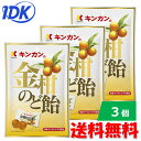【3個】キンカンの金柑のど飴 80g　のどがいがらっぽいとき タバコを吸ったとき ビジネス・勉強などの気分転換 小腹が空いたとき 国産キンカンエキス配合のあめ