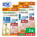 ディアナチュラスタイル 乳酸菌×ビフィズス菌+食物繊維・オリゴ糖 20日分 20粒入 3個セット 送料無料 デキストリン Dear-Natura Style D...