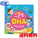 ユニマットリケン こどもDHAドロップグミ みかん味 90粒入 栄養補助食品 みかん風味 DHA EPA 魚が苦手な方 魚不足 必須脂肪酸 子供も大人も 美味しく 楽しく グミのサプリ ネコポス ポスト投函 送料無料