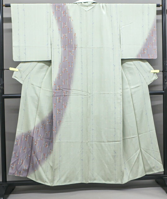 【IDnet】【着物】 訪問着 暈し お洒落柄 身丈約156cm 裄丈約63cm 23Z-2868【リサイクル】【中古】