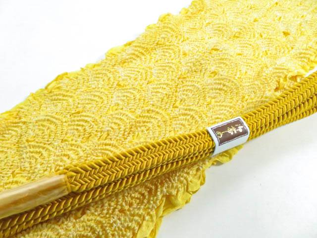 BIGセール最大80％OFF【IDnet】 和装小物　帯締め帯揚げセット　中抜き絞り　平組　手組【リサイクル】【中古】【着】