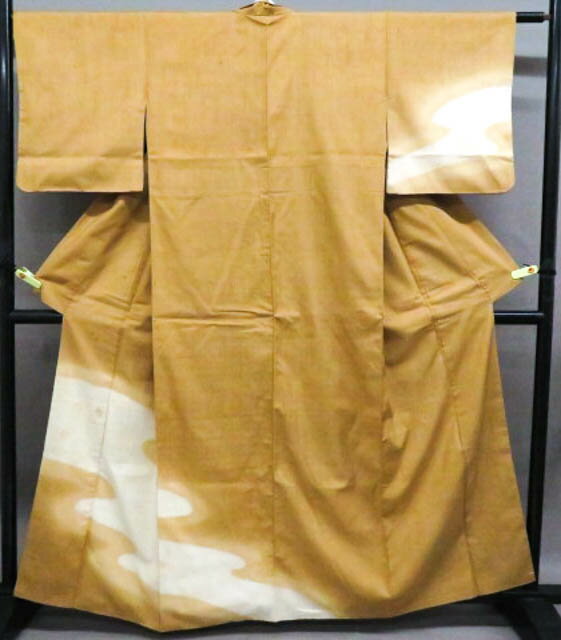 樂天商城 - 【中古】 リサイクル着物 付下げ 紬織 霞文 身丈約158.5cm 裄丈約62.5cm 24Z-2043[ リサイクル着物 入学式 卒業式 結婚式 母 七五三 お宮参り パーティー きもの]IDnet