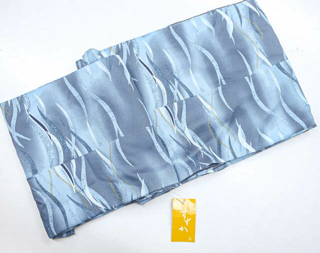 【中古】 リサイクル着物 小紋 お洒落柄 Lサイズ すずか 身丈約163cm 裄丈約68cm 仕付け付き 24Z-535[ リサイクル着物 着付け教室 お茶 カジュアル 初詣 袴 お出掛け 街着 観劇 普段着 お食事会 通販 アイディーネット]IDnet