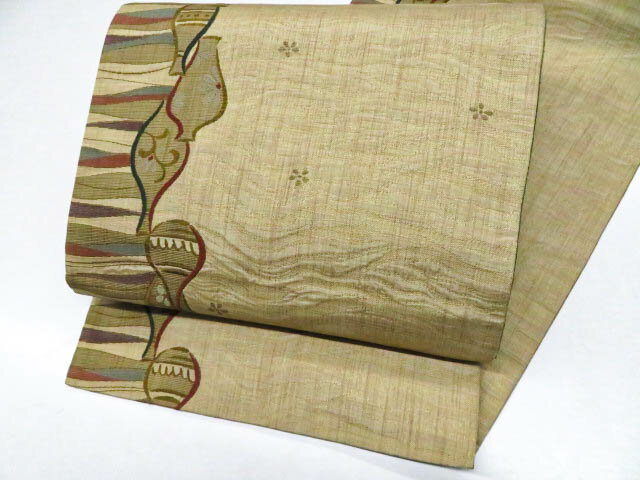 【中古】 リサイクル着物 袋帯 壺文 紐付き 24B-1378【リサイクル】IDnet