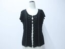 ポイント5倍&最大50%OFFセール!【IDnet】【アパレル】半袖 カーディガン レース M〜Lサイズ 24W-3376【リサイクル】