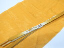 【中古】 リサイクル着物 和装小物 帯揚げ帯締めセット 帯揚 帯締 ヱ霞に草花文 高麗組 金糸 24W-3390【リサイクル】IDnet