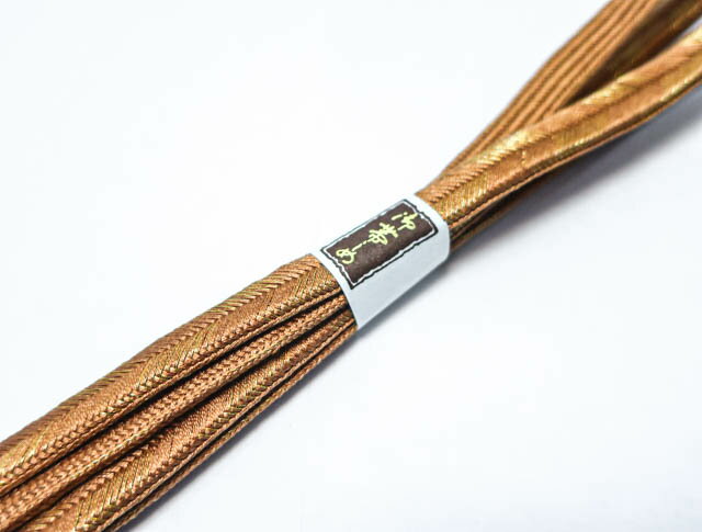 楽天スーパーセール【IDnet】【着物】 和装小物 帯締め 帯締 大和組 金糸 23W-9859【リサイクル】【中古】