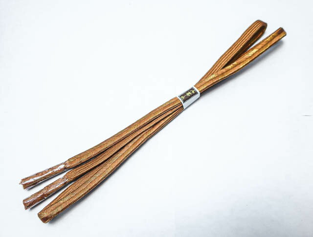 楽天スーパーセール【IDnet】【着物】 和装小物 帯締め 帯締 大和組 金糸 23W-9859【リサイクル】【中古】