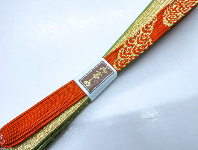 樂天商城 - 【中古】 和装小物 帯締め 帯締 高麗組 暈し 金糸 24W-1967【リサイクル】IDnet