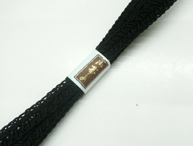 最大65％OFF大売り出しセール【IDnet】【着物】 和装小物 帯締め 帯締 喪服用 夏物 夏 平組 24w-5518【リサイクル】