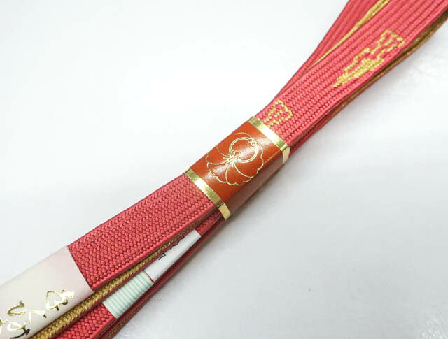 樂天商城 - 【中古】 和装小物 帯締め 帯締 高麗組 金糸 手組紐 24w-5659【リサイクル】IDnet