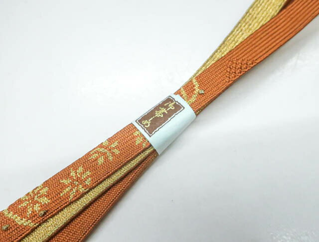 樂天商城 - 最大85%OFF【中古】 和装小物 帯締め 帯締 高麗組 金糸 24w-5673【リサイクル】IDnet