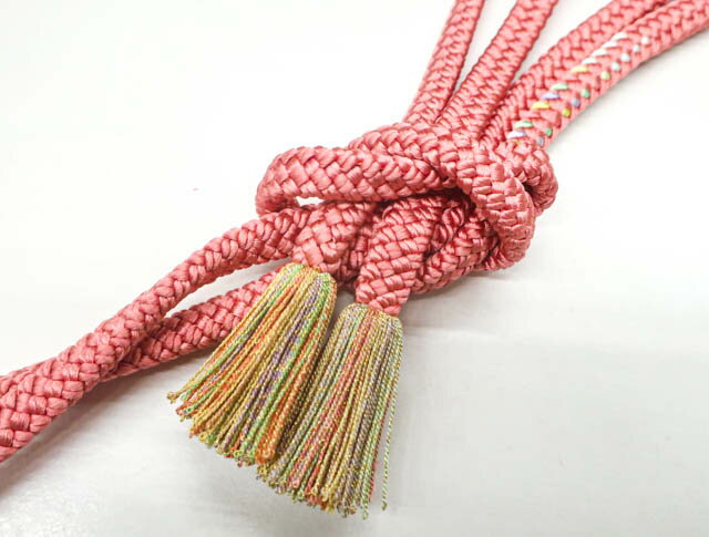 【IDnet】【着物】 和装小物 帯締め 帯締 角組 撚り房 24w-5879【リサイクル】