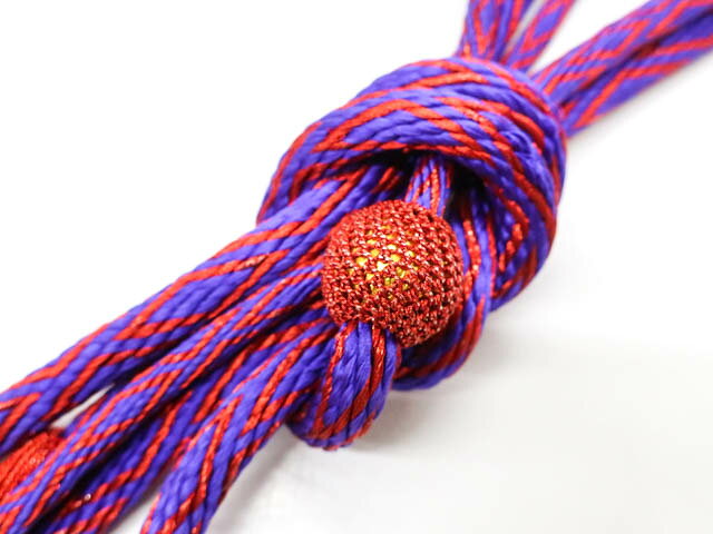 樂天商城 - 【中古】 和装小物 帯締め 帯締 振袖用 丸組 撚り房 金糸 24w-7400【リサイクル】IDnet
