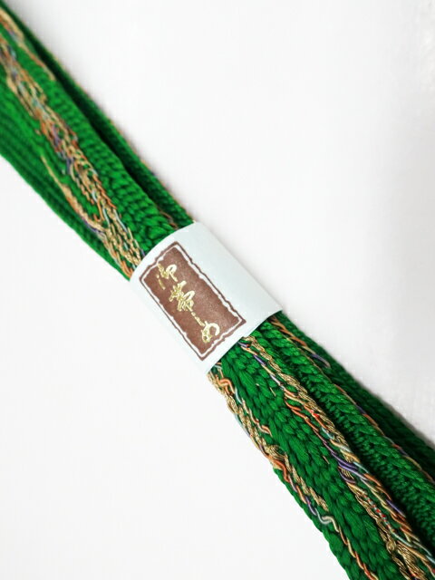 【中古】 リサイクル着物 リサイクル　和装小物 　帯締め　平組　金糸　24w-7481【リサイクル】IDnet