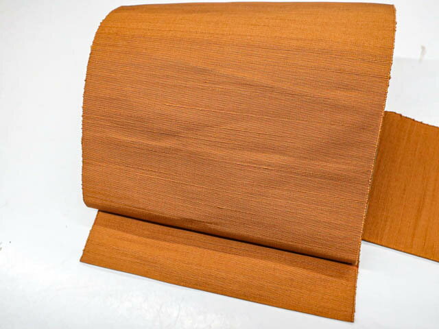 最大80%OFF【中古】 リサイクル着物 九寸名古屋帯 紬織 無地 24b-2147[仕立て上がり 和服 アウトレット リサイクル着物 カジュアル カジュアル帯 リサイクル帯 着付け教室 観劇 普段着 お食事会 お出掛け きもの] IDnet