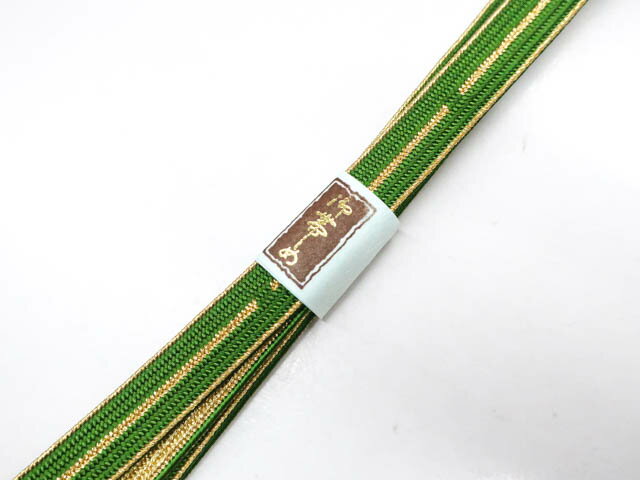 【IDnet】【着物】和装小物　帯締め　平組　金糸　24w-8394【リサイクル】