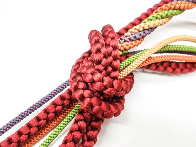 【IDnet】【着物】 和装小物 帯締め 帯締 丸組 金糸 24w-9269【リサイクル】