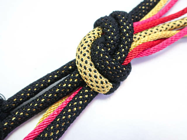 樂天商城 - 【中古】 和装小物 帯締め 帯締 振袖用 丸組 撚り房 金糸 24w-9468【リサイクル】IDnet