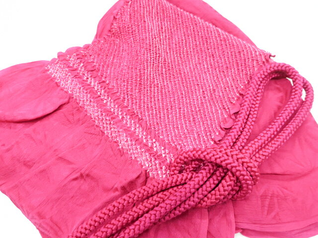 【中古】 和装小物 　帯締め帯揚げセット　中抜き絞り　丸組　24w-9002【リサイクル】IDnet